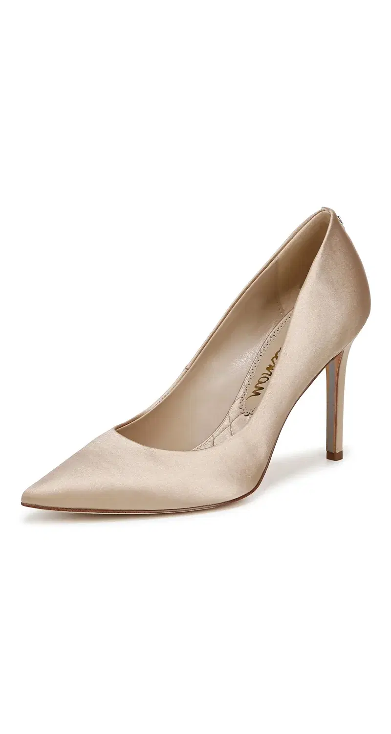 Sam Edelman Hazel Pump, Champagne Satin